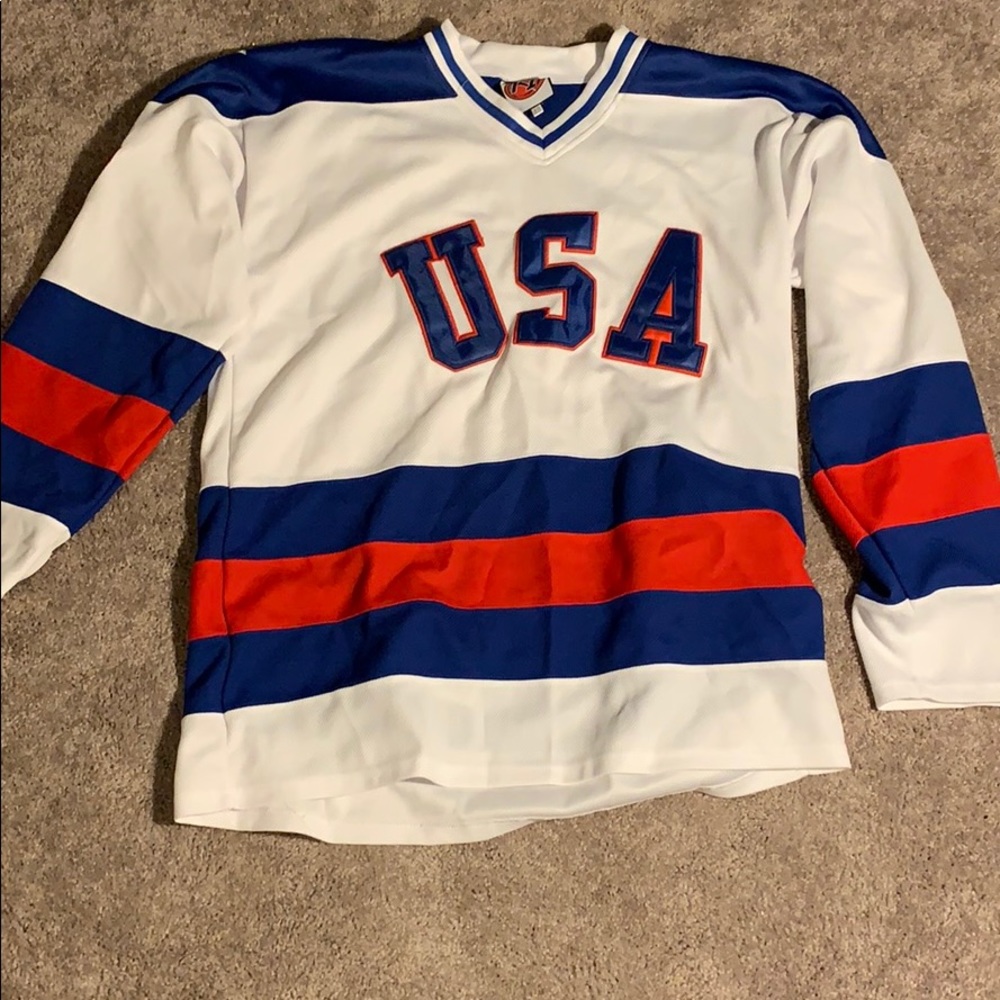 1980 Winter Olympics USA  hockey jersey O’Callahan